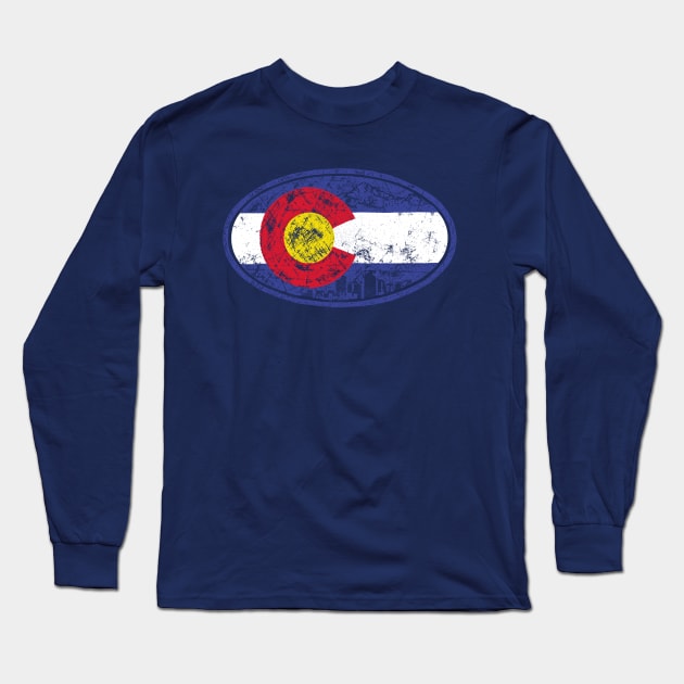 colorado Long Sleeve T-Shirt by inkzella